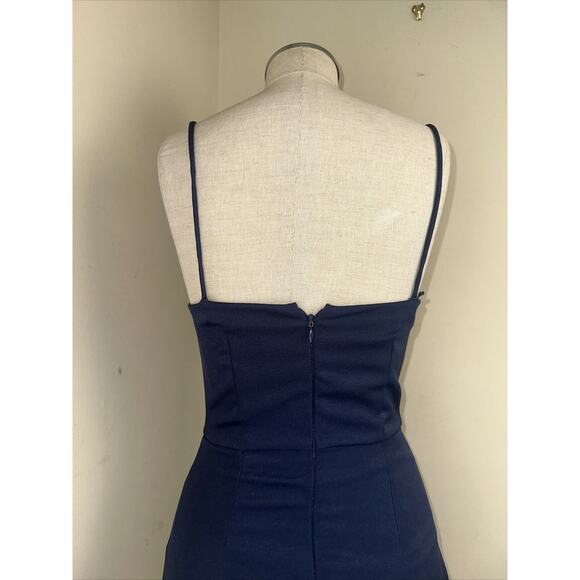 Cooper St. Navy Azalea Dress Fit and Flare A-Line Prom Formal Size 2 EUC - Picture 6 of 9